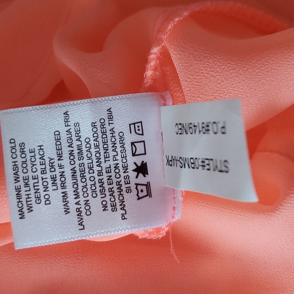 Bongo Women's  Button Down Front Longsleeve Blouse Size Large - Picture 13 of 13